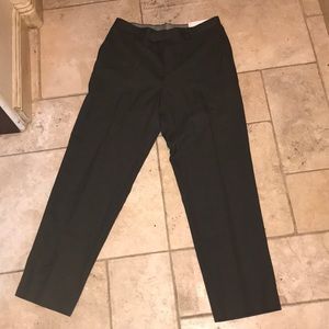 Brand New Charcoal Black Khaki Pants Men Izod